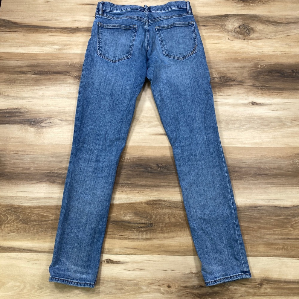 Banana Republic Jeans Mens 30x31 Slim Stretch Cotton Denim Blue Classic Casual - Picture 9 of 9